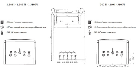 Котлы Baxi Luna 3 Comfort одноконтурные