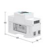 Счётчик электроэнергии 1-фазный CHINT (RS-485,DIN-рейка) DDSU666 EctoControl ec01074