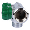 Коллектор Stout 3/4"х3/4" ЕК с регулирующими вентилями, Хром
