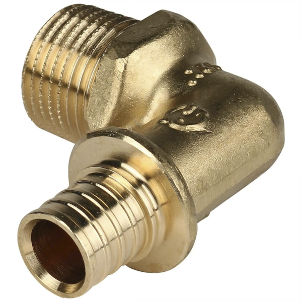 Угол переходной с внутренней резьбой для труб из сшитого полиэтилена Elsen Латунь